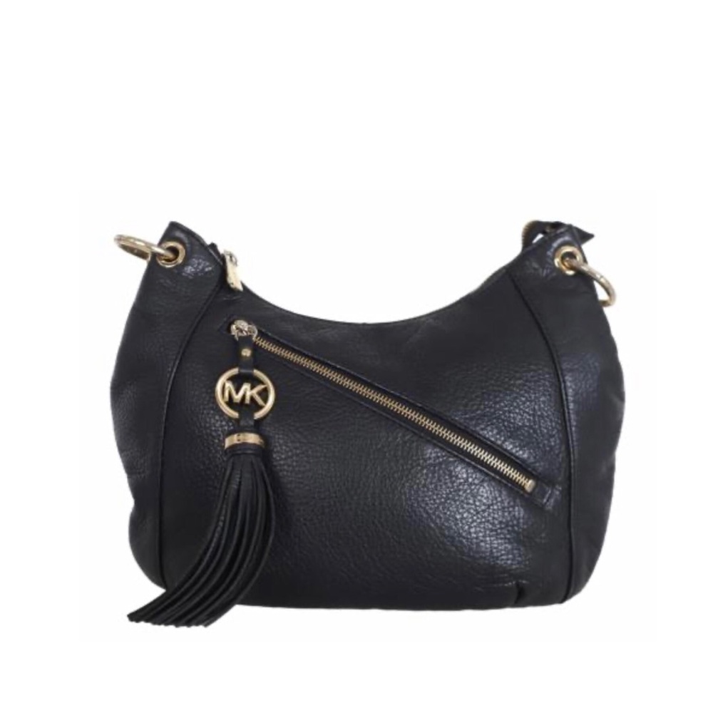 Michael Kors Black leather Hobo Bag - Picture 1 of 9